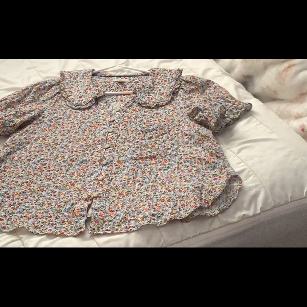 Anthropologie blouse by Pilcro